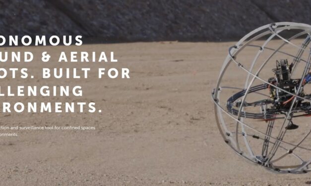 Revolute Robotics’ Hybrid Mobility Robot Under Development which Operates as Both a Drone and Rover