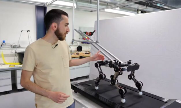 EPFL Develops Robotic Dog which Runs Without Motors