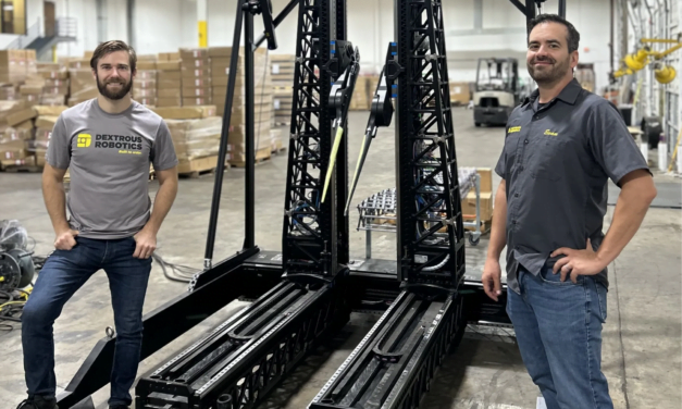 Dextrous Robotics Unveils a Giant Chopstick Warehouse Robot