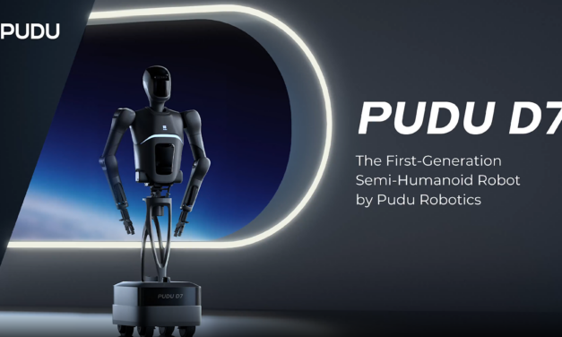 Pudu Robotics Unveils PUDU D7 Semi-Humanoid Robot